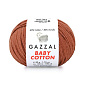 Пряжа Gazzal Baby Cotton №3454, 50 г, 165 м, Теракотова (YAR-060771)