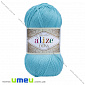 Пряжа Alize Diva 100 г, 350 м, Бірюзова 376 (YAR-025142)