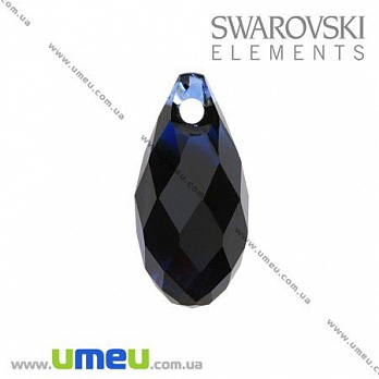 [Архів] Підвіска Swarovski 6010 Dark Indigo, 11х5,5 мм, Крапля (POD-005473)