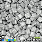 Бісер чеський Каро №16708, 5х5 мм, Сірий світлий металізований (BIS-026303)