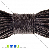 Шнур мінікорд 2 мм, Коричневий темний (LEN-020449)