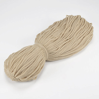 Шнур для макраме, 3 мм, Бежевий, Поліпропілен (LEN-062821)