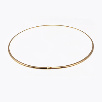 Основа на шию з нерж. ст., 13,5 см, 45 см, Золото (STL-056084)