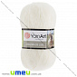 Пряжа YarnArt Angora De Luxe 100 г, 520 м, Біла 501 (YAR-029531)
