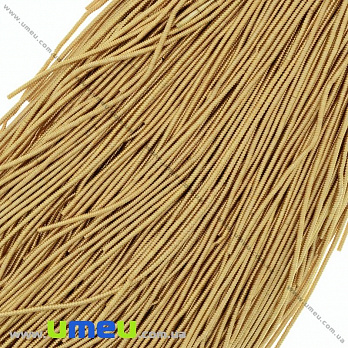 Канітель фігурна зиг-заг 1,5 мм, Золотиста (KNT-028039)