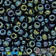 Бісер японський Miyuki круглий RR 6/0 №456, Ірис синій (BIS-046027)