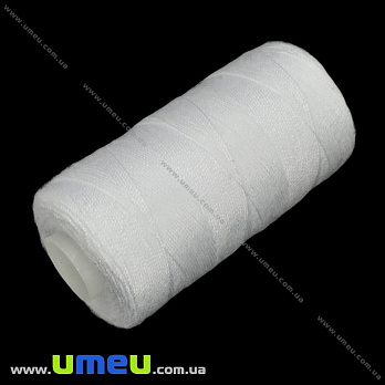 Нитки джинсові Satex 20/3, Білі, 200 ярдів (MUL-024013)