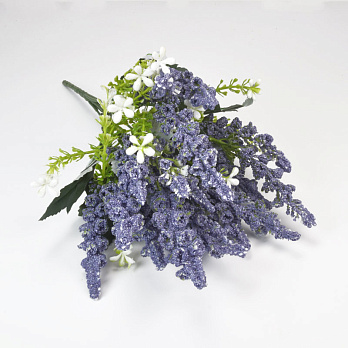 Букет декоративный, 35 см, Фиолетовый (DIF-057765)