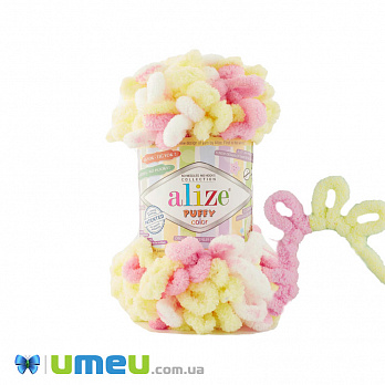 Пряжа Alize Puffy Color 100 г, 9,2 м №6369 (YAR-048092)