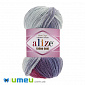 Пряжа Alize Cotton Gold Batik 100 г, 330 м, Фиолетово-синя 3686 (YAR-038343)