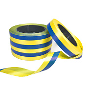 Стрічка поліпропіленова, 20 мм, Жовто-блакитна (LEN-060448)