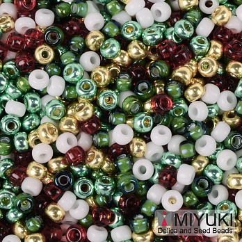 Бісер японський Miyuki круглий RR 8/0 №mix110, Різнокольоровий (BIS-055975)