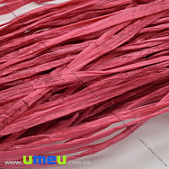 Рафія 10 мм, Малинова глянцева (KNT-037317)