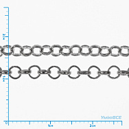 Ланцюг, Темне срібло, 2,5 мм (ZEP-056055)