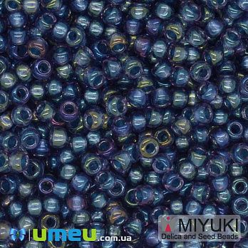 Бісер японський Miyuki круглий RR 11/0 №3539, Синій темний (BIS-045695)