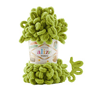 Пряжа Alize Puffy 100 г, 9,2 м, Оливкова 11 (YAR-056681)