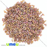 Бісер китайський стеклярус, 4,5 мм, Коричневий АВ (BIS-033864)