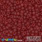 Бісер японський Miyuki круглий RR 11/0 №141F, Червоний матовий (BIS-045569)