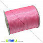 Атласна коса бейка, 15 мм, Рожева (LEN-010341)