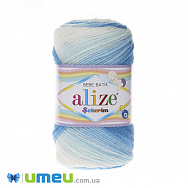 Пряжа Alize Batik Sekerim Bebe 100 г, 320 м, Блакитна 2130 (YAR-048029)