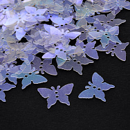 Паєтки Китай Метелики, 17х13 мм, Прозорі АВ (PAI-052652)