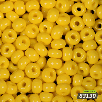 Бісер чеський 2/0, №83130, Жовтий, Натуральний (BIS-054962)