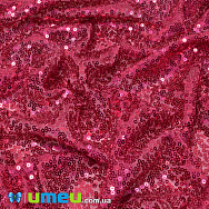 Фатин з паєтками, Малиновий (20х30 см) (LTH-040717)