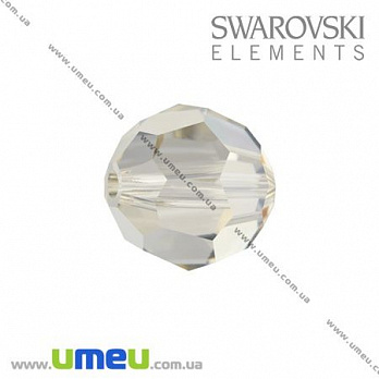 [Архів] Намистина Swarovski 5000 Silver Shade, 6 мм, Гранована кругла (BUS-003192)