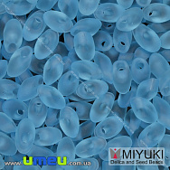 Бісер японський Miyuki LMA №148F, 4х7 мм, Блакитний матовий (BIS-036721)