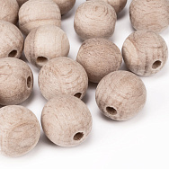 Намистина дерев'яна 20 мм, Кругла, Яблуня (BUS-057690)