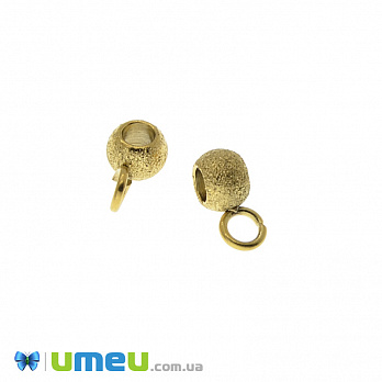 Бейл з нержавіючої сталі, 7х3х4 мм, Золото (STL-042705)
