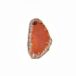 Зріз Агата без отвору, Червоно-коричневий, 55х30 мм (POD-012001)