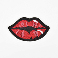 Термоаплікація Губки червоні, 6,5х3,5 см (APL-061464)