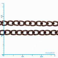 Ланцюг, Мідь, 3,7х2,5 мм (ZEP-008373)