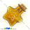/p6689-steklyannaya-banochka-zvezda-korichnevaya-23x20-mm/