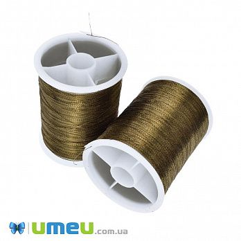 Нитка металізована Люрекс 0,1 мм, Коричнева (MUL-048158)