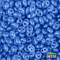 Бісер чеський Twin (Твін) №08336, 2,5х5 мм, Синій перламутровий (BIS-051274)