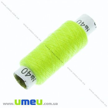 Нить полиэстеровая EVRO №40, Салатовая яркая, 200 м (MUL-037954)