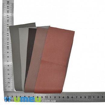 Набір штучної шкіри на замші 0,65 мм, Мікс (LTH-038757)