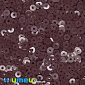 Паєтки Італія круглі плоскі, 3 мм, Бордові №4504 Bordeaux Opaline (PAI-039146)