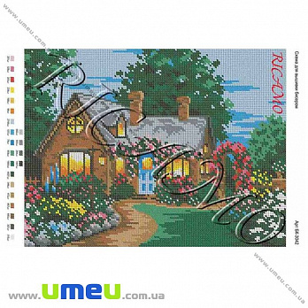 Схема для виш. бісером Ricamo, Пейзаж, 36х27 см (SXM-027913)