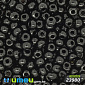 Бісер чеський 4/0, №23980, Чорний, Натуральний (BIS-034276)