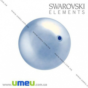 [Архів] Намистина Swarovski 5810 Light Blue, 10 мм, Перламутрова (BUS-005674)