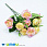 /p44824-buket-roz-35-sm-rozovo-zheltiy/