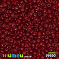 Бісер чеський №103/90090, Червоний темний, Прозорий, 10/0 (BIS-003715)
