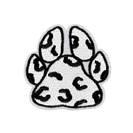 Термоаплікація Лапка, 6х6 см, Чорно-біла (APL-061486)