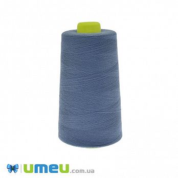 Нитка поліестерова KIWI №40/2 col.312, Сіро-блакитна, 3600 м (MUL-046437)