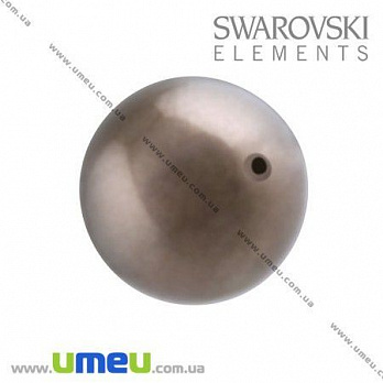 [Архів] Намистина Swarovski 5810 Brown, 10 мм, Перламутрова (BUS-005676)