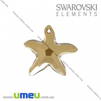 [Архів] Підвіска Swarovski 6721 Bronze Shade, 17х16 мм, Морська зірка (POD-005628)