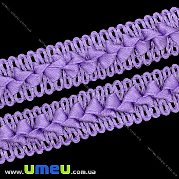 Тесьма Самоса, 18 мм, Сиреневая (LEN-015507)